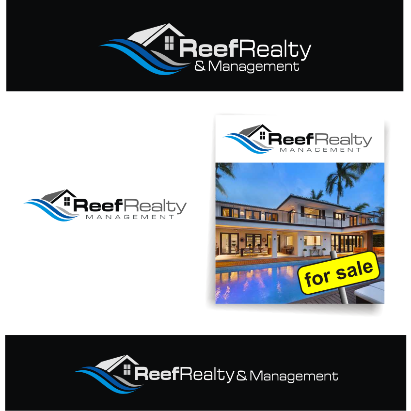 Logo-Design von Arham Hidayat für Reef Realty & Management, LLC | Design #9496523