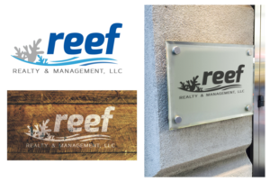Diseño de Logo por coupleclicksdesign para Reef Realty & Management, LLC | Diseño: #9481624
