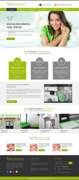 Web Design by pb for this project | Design: #9556404