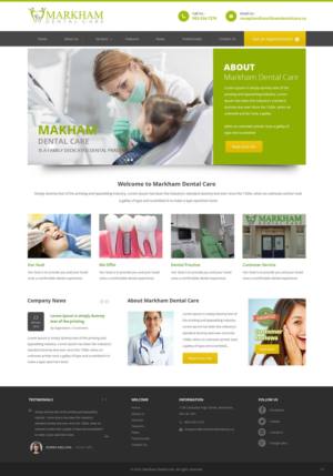 Web Design by pb for this project | Design: #9556405