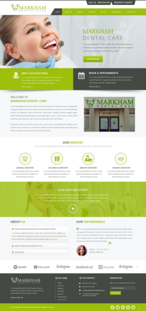Web Design by pb for this project | Design: #9556406