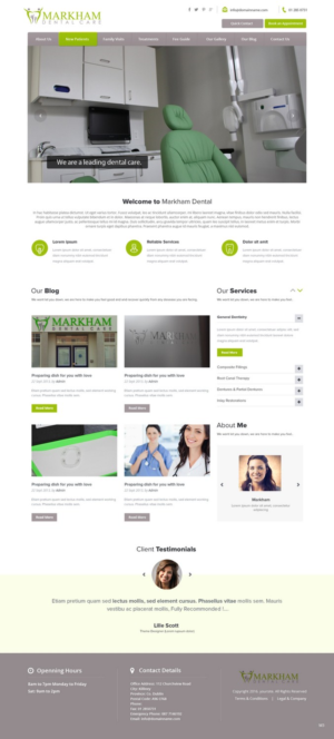 Web Design by pb for this project | Design: #9574307