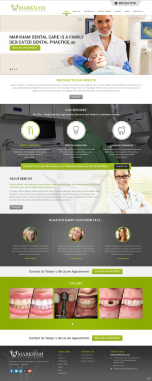 Web Design by pb for this project | Design: #9584472