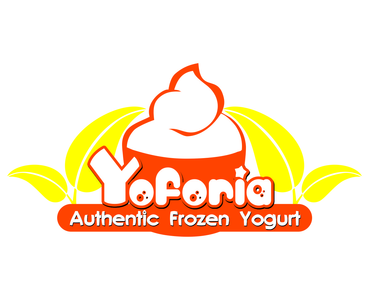 Logo Design by Ruvida for Yoforia Frozen Yogurt | Design #2103208