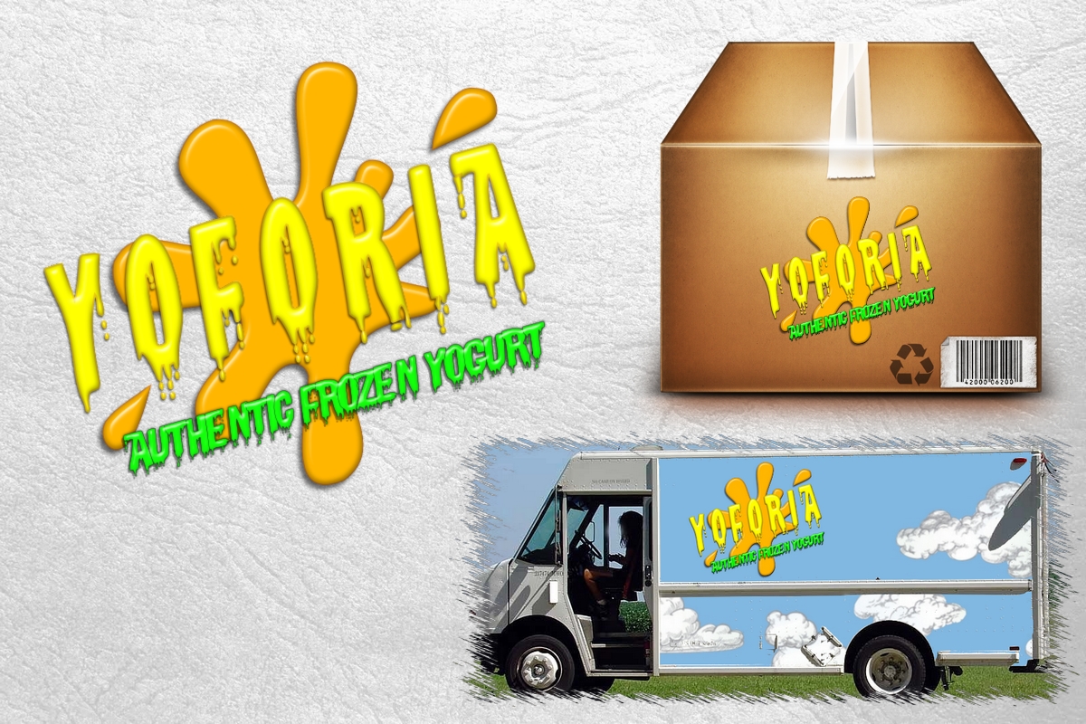 Logo-Design von SeXtreme für Yoforia Frozen Yogurt | Design #2067431