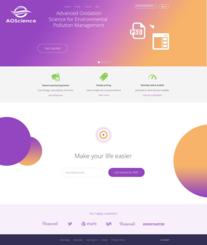 Web Design par dii pour AO Science Corporation | Design : #9436656