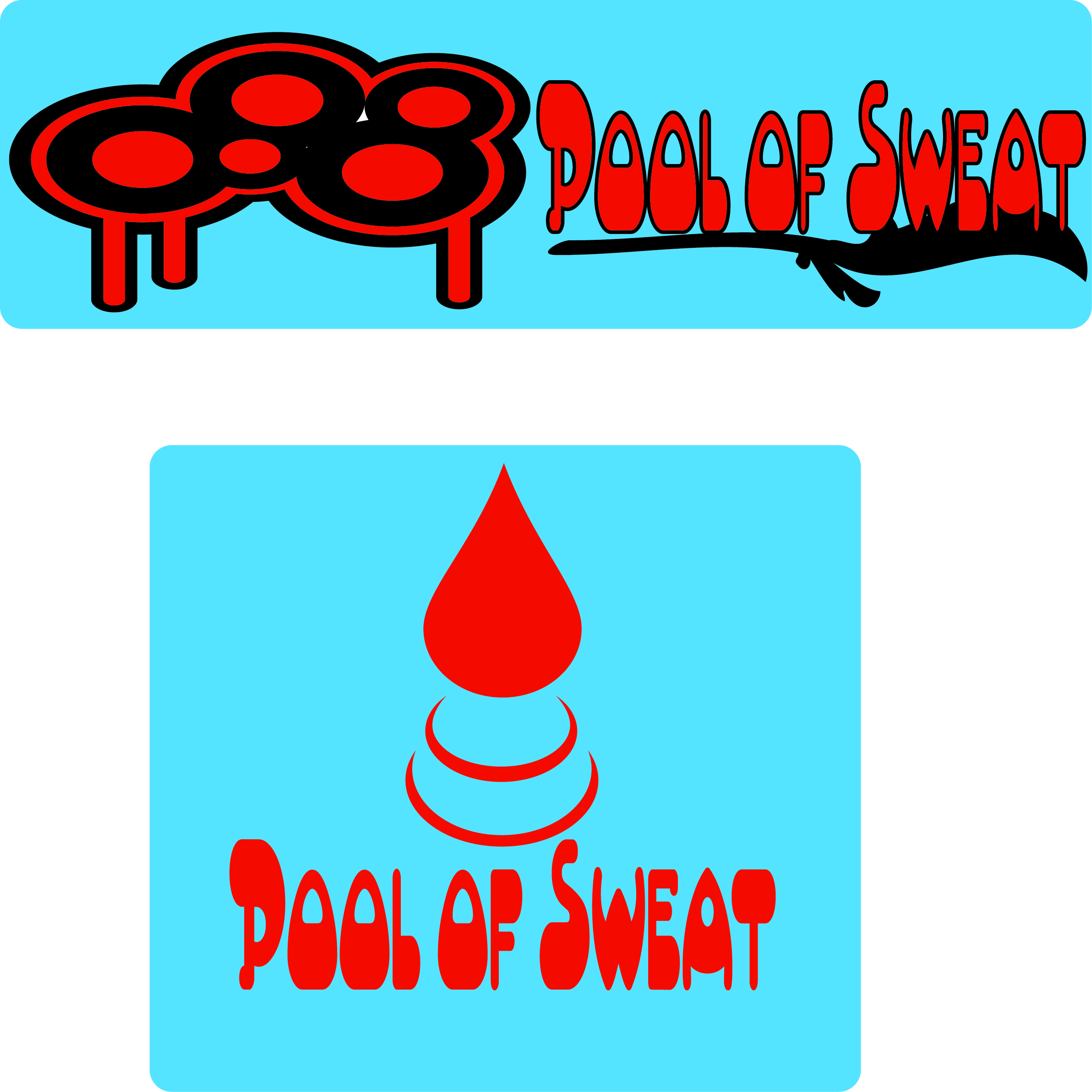 Logo Design by MONKEY designs for Poolofsweat | Design #15788