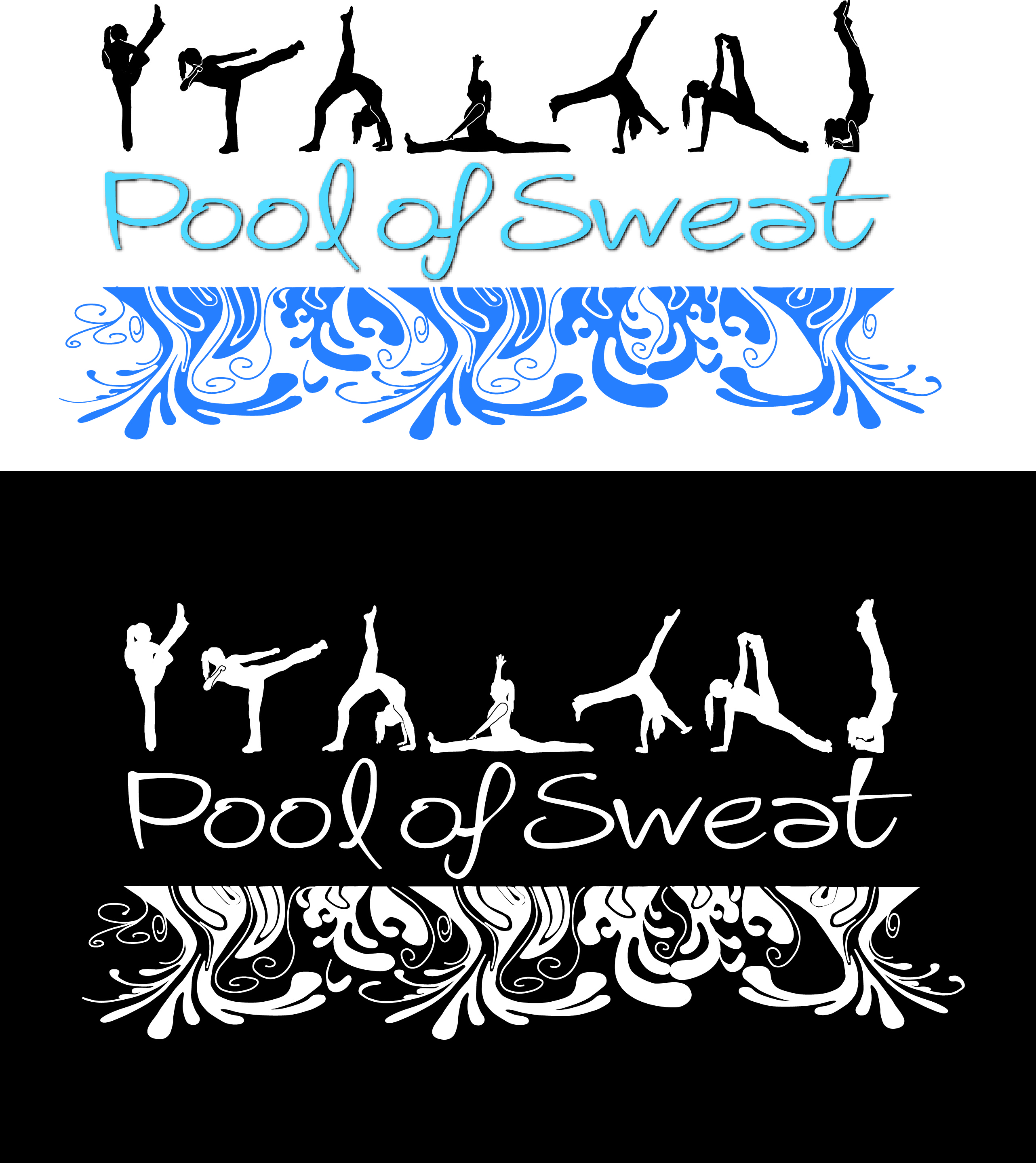 Logo Design by Breanne Owen for Poolofsweat | Design #15458