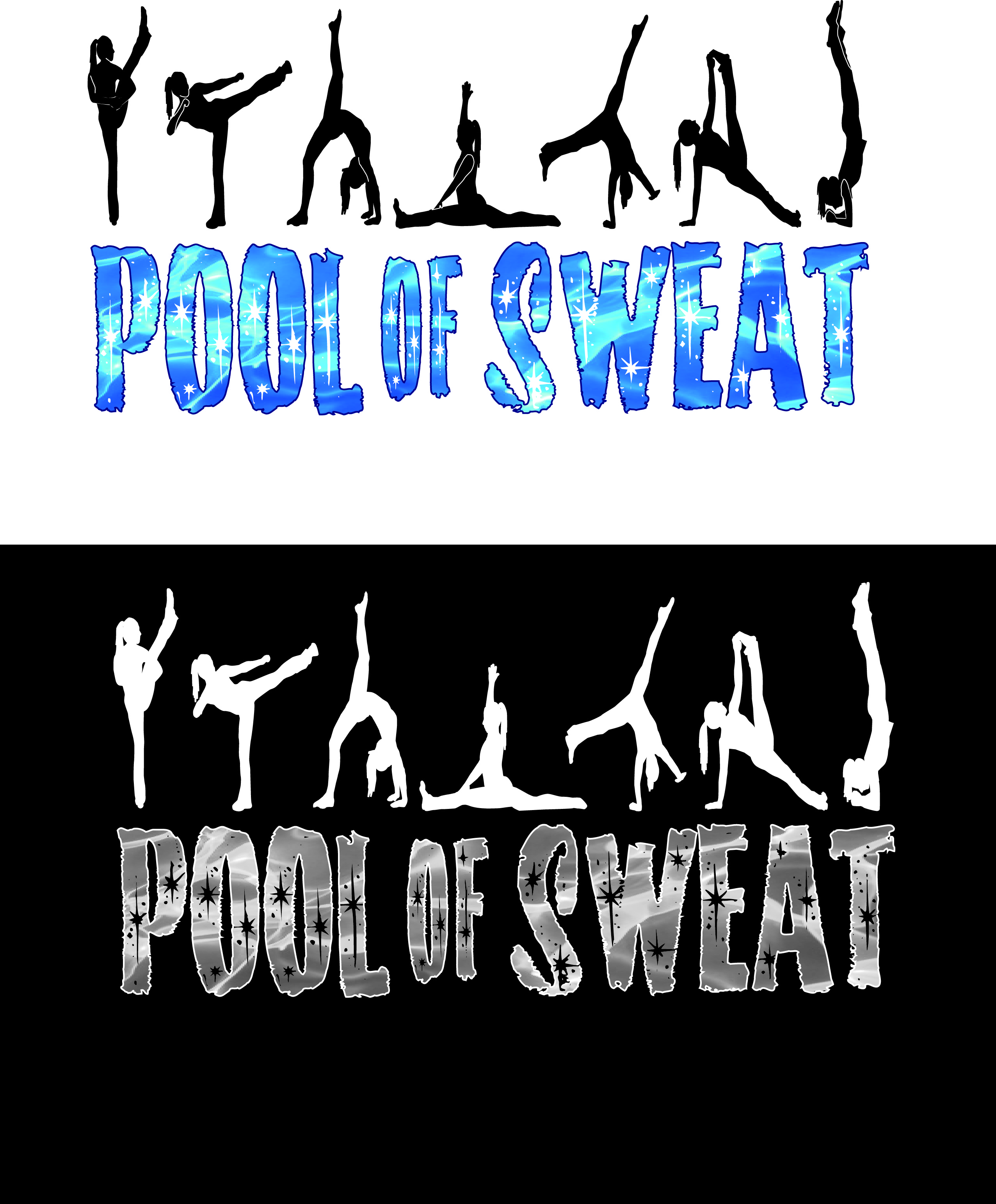 Logo Design by Breanne Owen for Poolofsweat | Design #15472