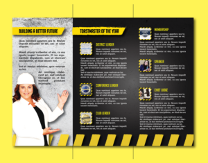 Toastmaster election of District 44 Club Growth Director. | Diseño de Brochure por Iwana Ioana