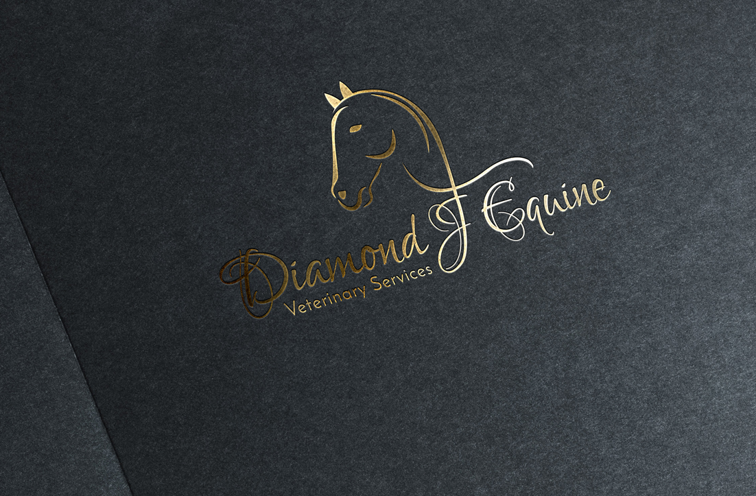 Logo Design by GLDesigns for Diamond J Veterinary Services | Design #9403976