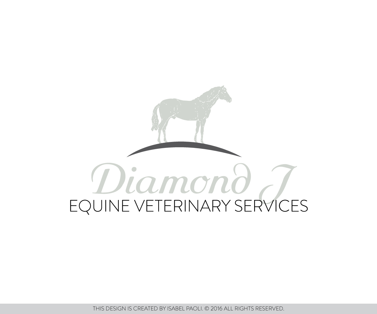 Logo Design by isabel.paoli for Diamond J Veterinary Services | Design #9409314