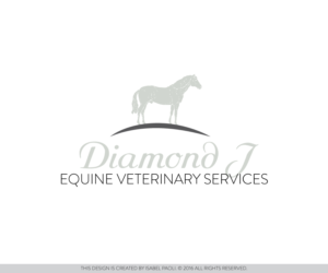Logo Design by isabel.paoli for Diamond J Veterinary Services | Design: #9409314