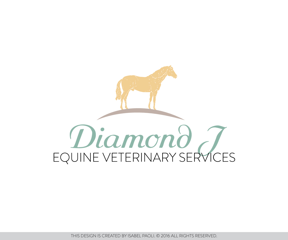 Logo Design by isabel.paoli for Diamond J Veterinary Services | Design #9409316