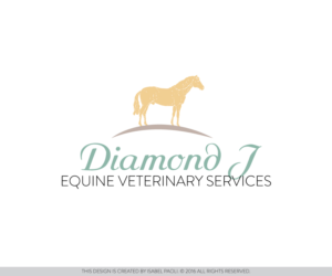 Logo Design by isabel.paoli for Diamond J Veterinary Services | Design: #9409316