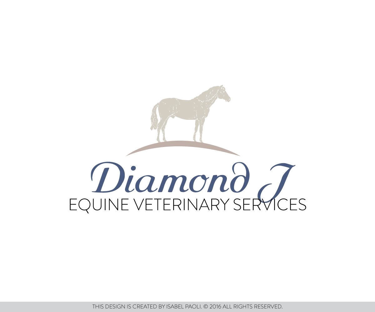 Logo Design by isabel.paoli for Diamond J Veterinary Services | Design #9409318