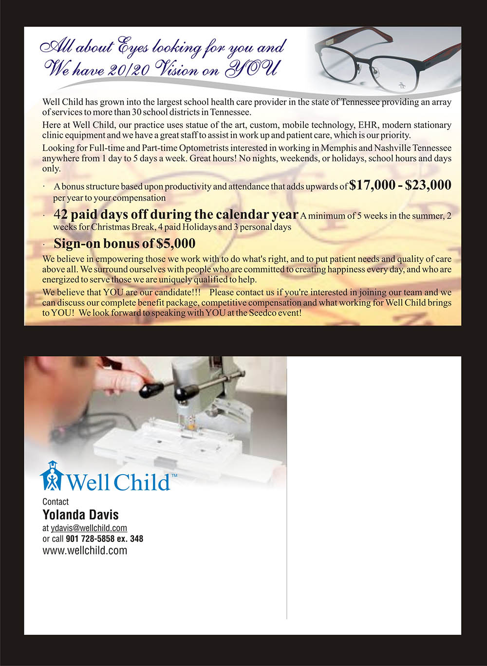 Design de Carte Postale par yadavsushil pour Wellchild | Design #9400978