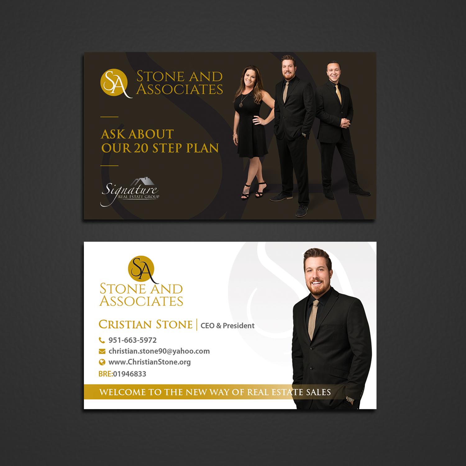 Visitenkarten-Design von Younes für dieses Projekt | Design #13171518