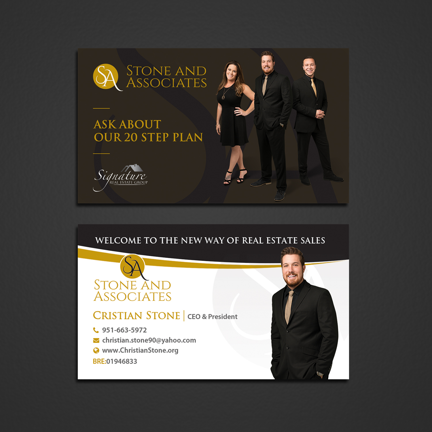 Business Card Design by Younes for this project | Design #13171539