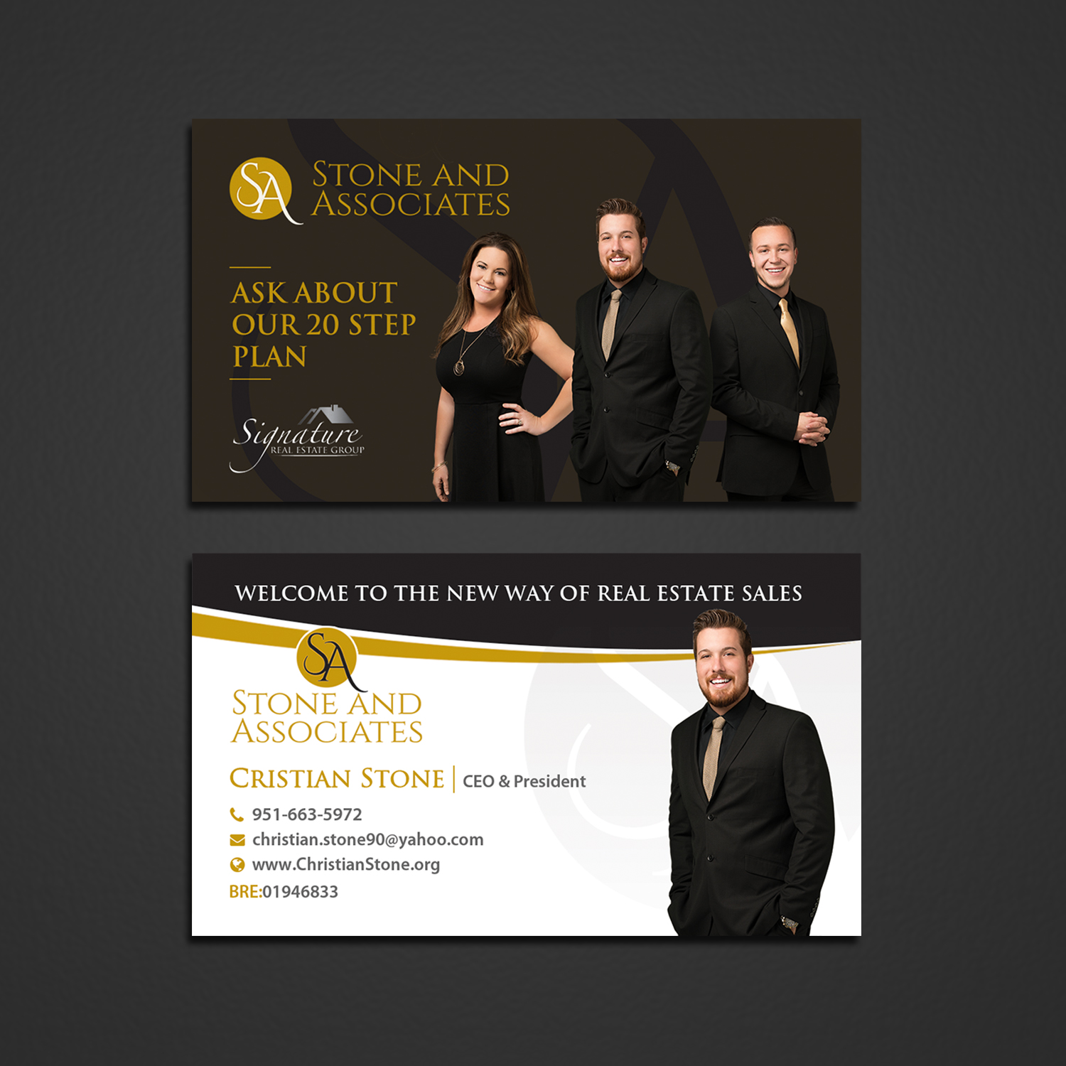 Business Card Design by Younes for this project | Design #13171555