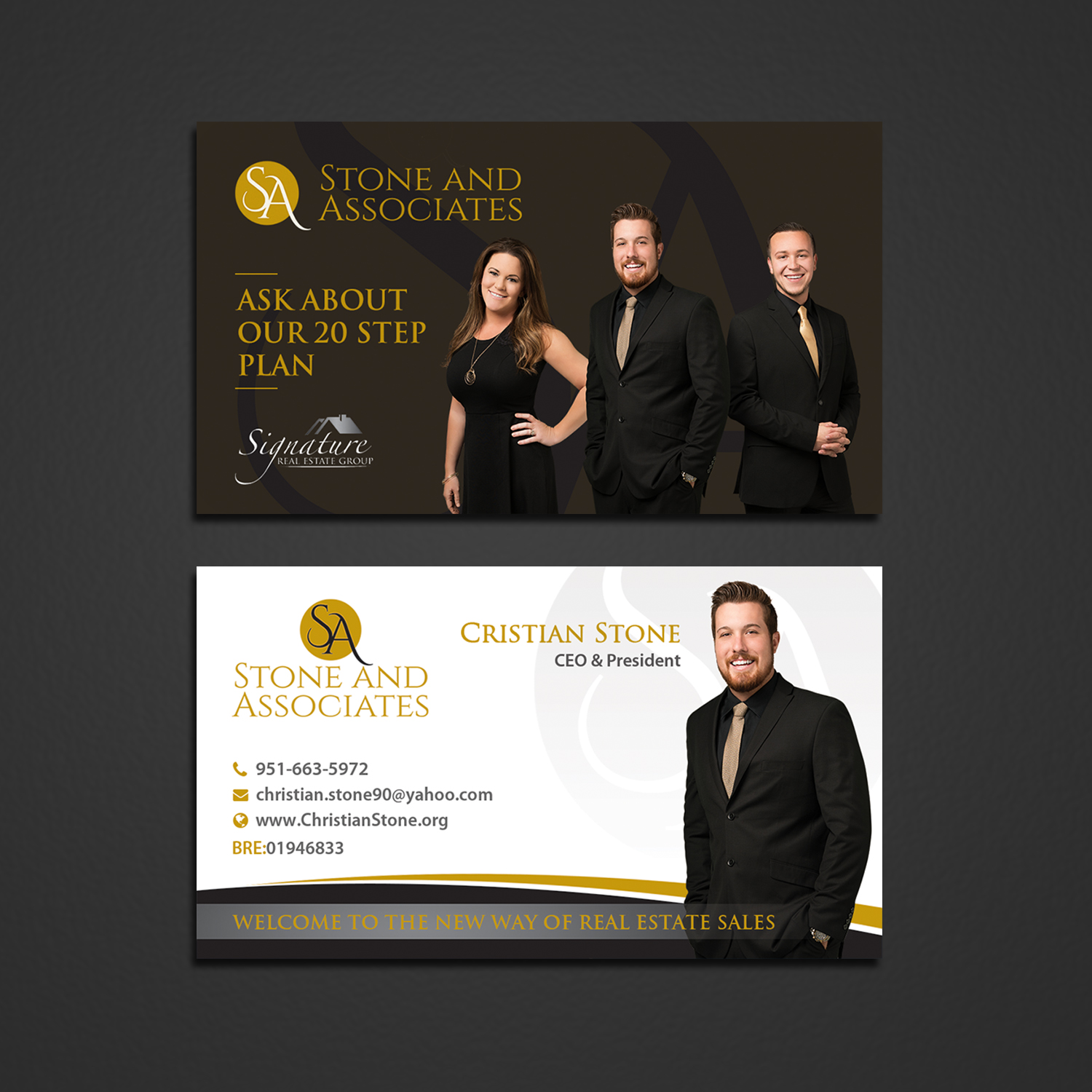 Visitenkarten-Design von Younes für dieses Projekt | Design #13171578