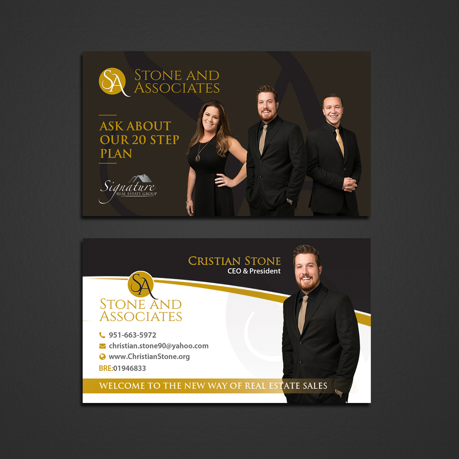 Business Card Design by Younes for this project | Design #13171588