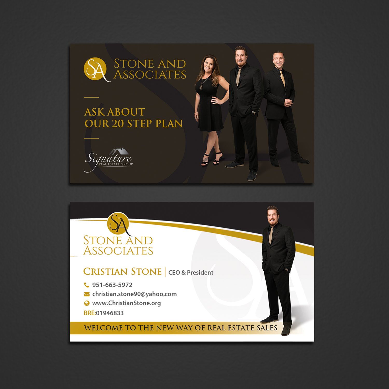 Business Card Design by Younes for this project | Design #13172730