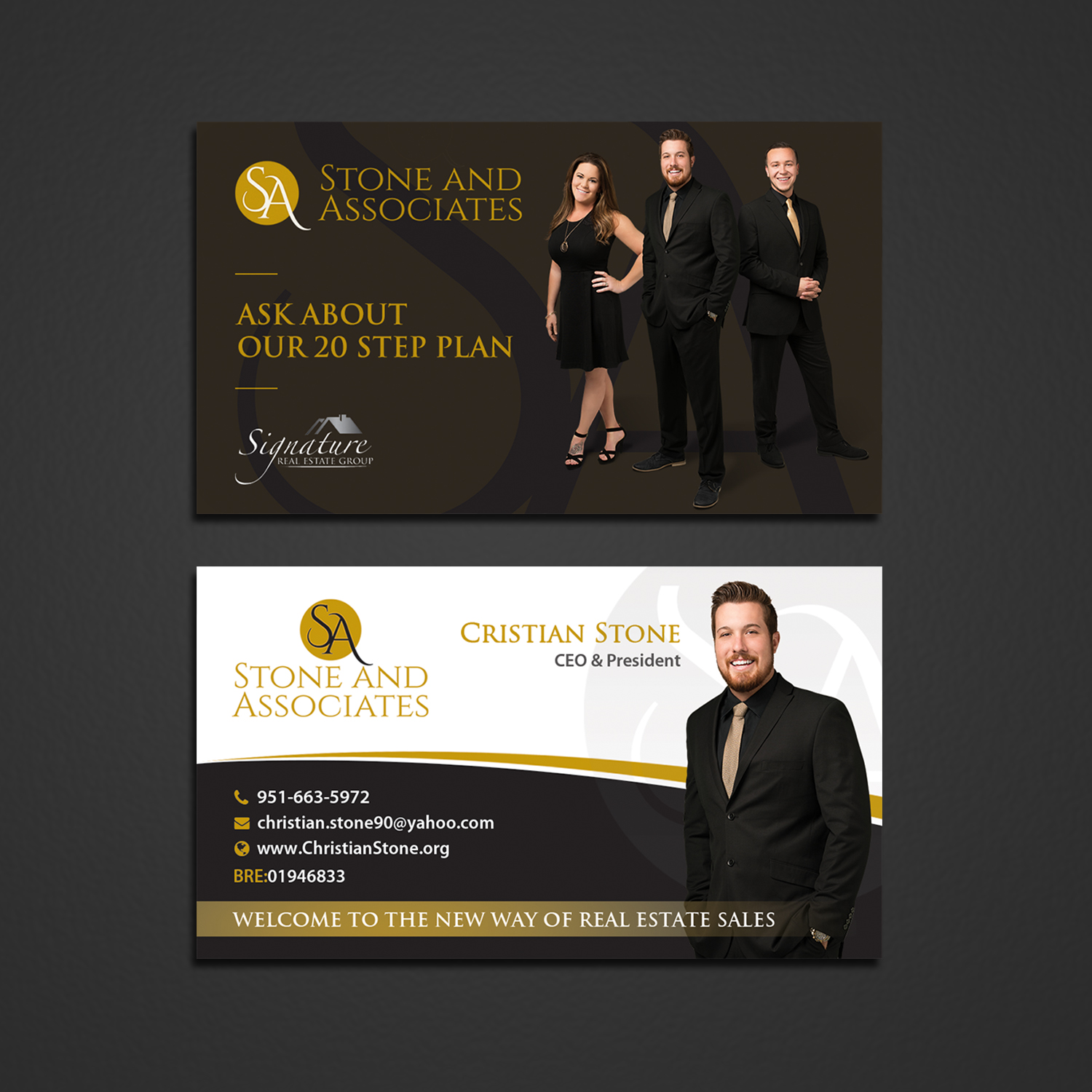 Business Card Design by Younes for this project | Design #13172817