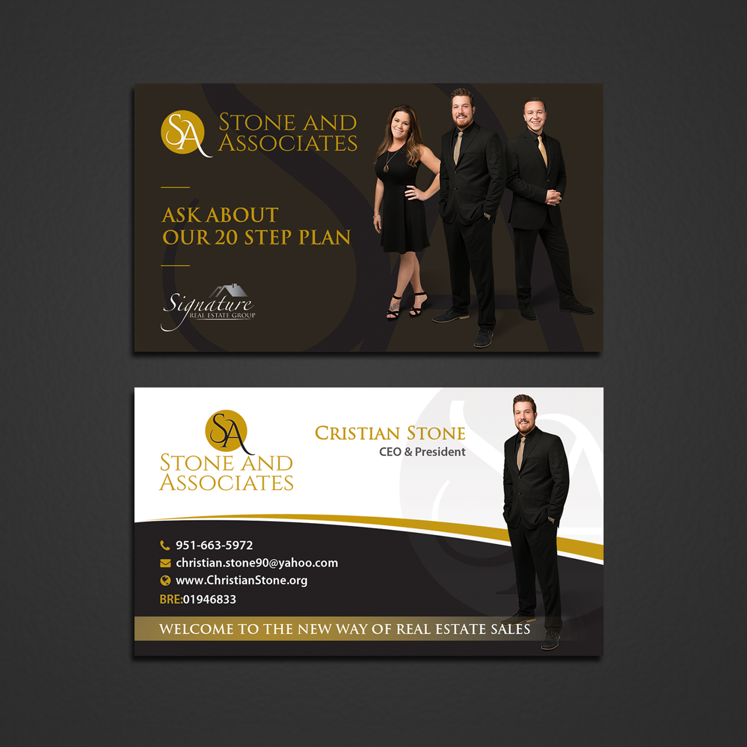 Business Card Design by Younes for this project | Design #13172833
