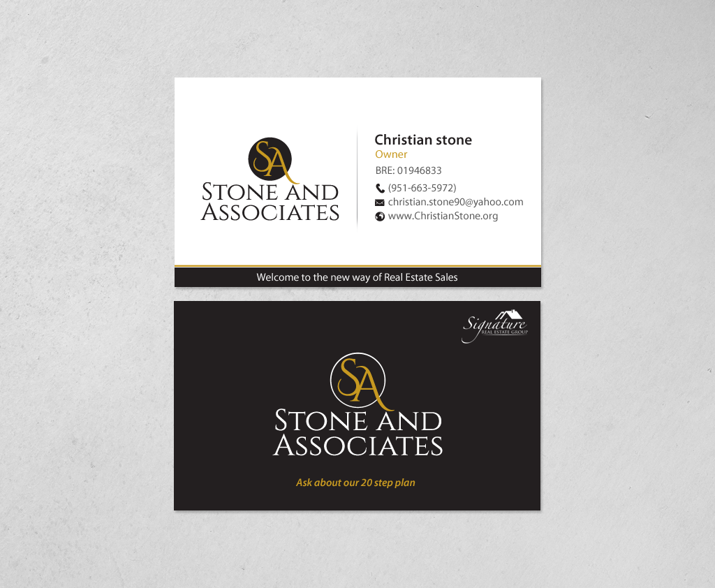 Business Card Design by chandrayaan.creative for this project | Design #13192698