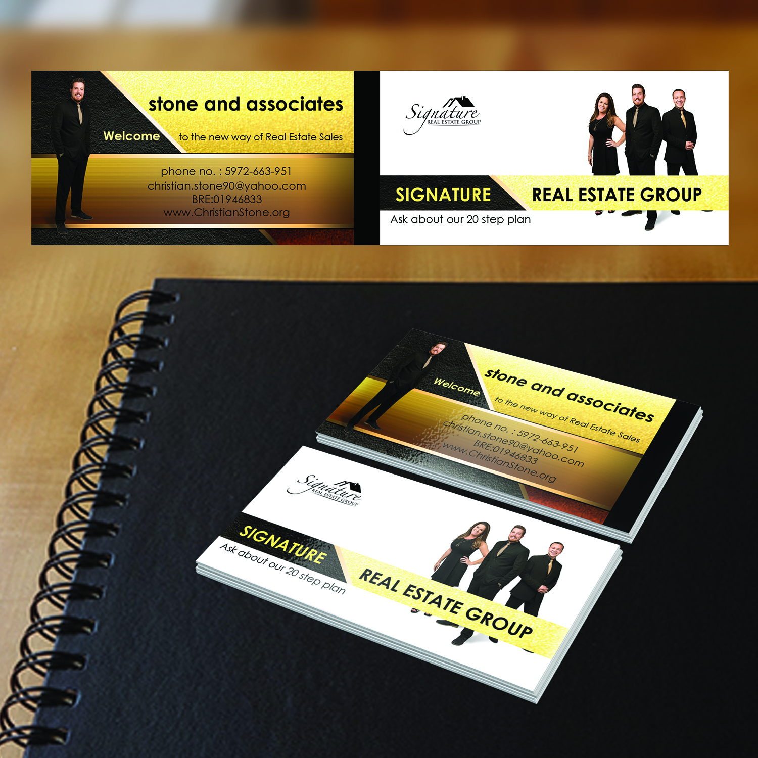 Business Card Design by fadi for this project | Design #13192406