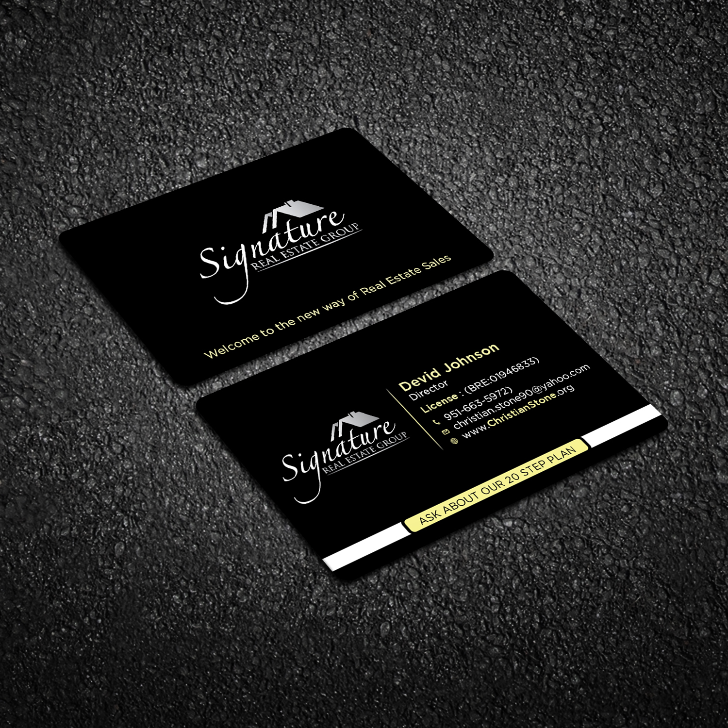 Business Card Design by Respodesign for this project | Design #13187010