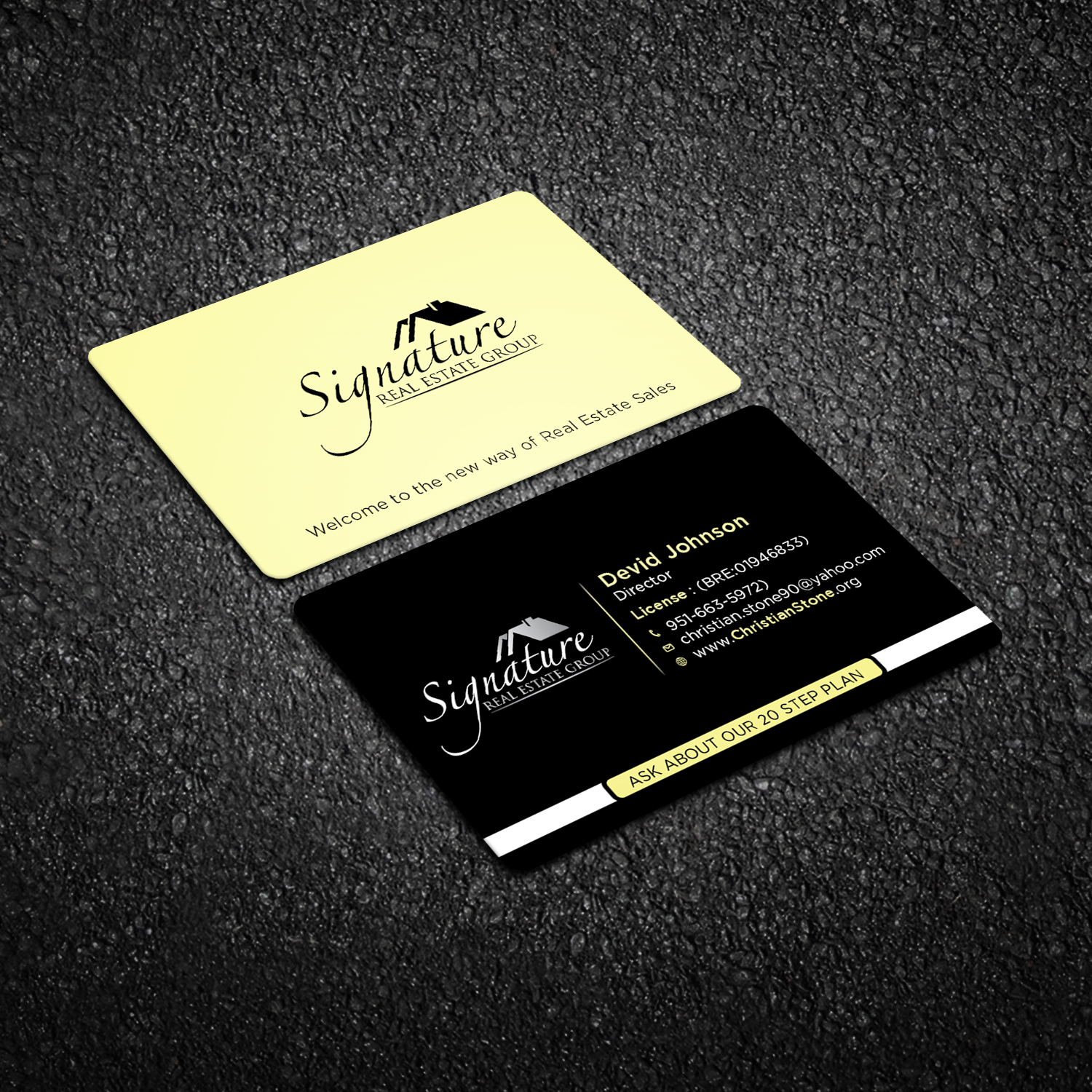 Business Card Design by Respodesign for this project | Design #13187011
