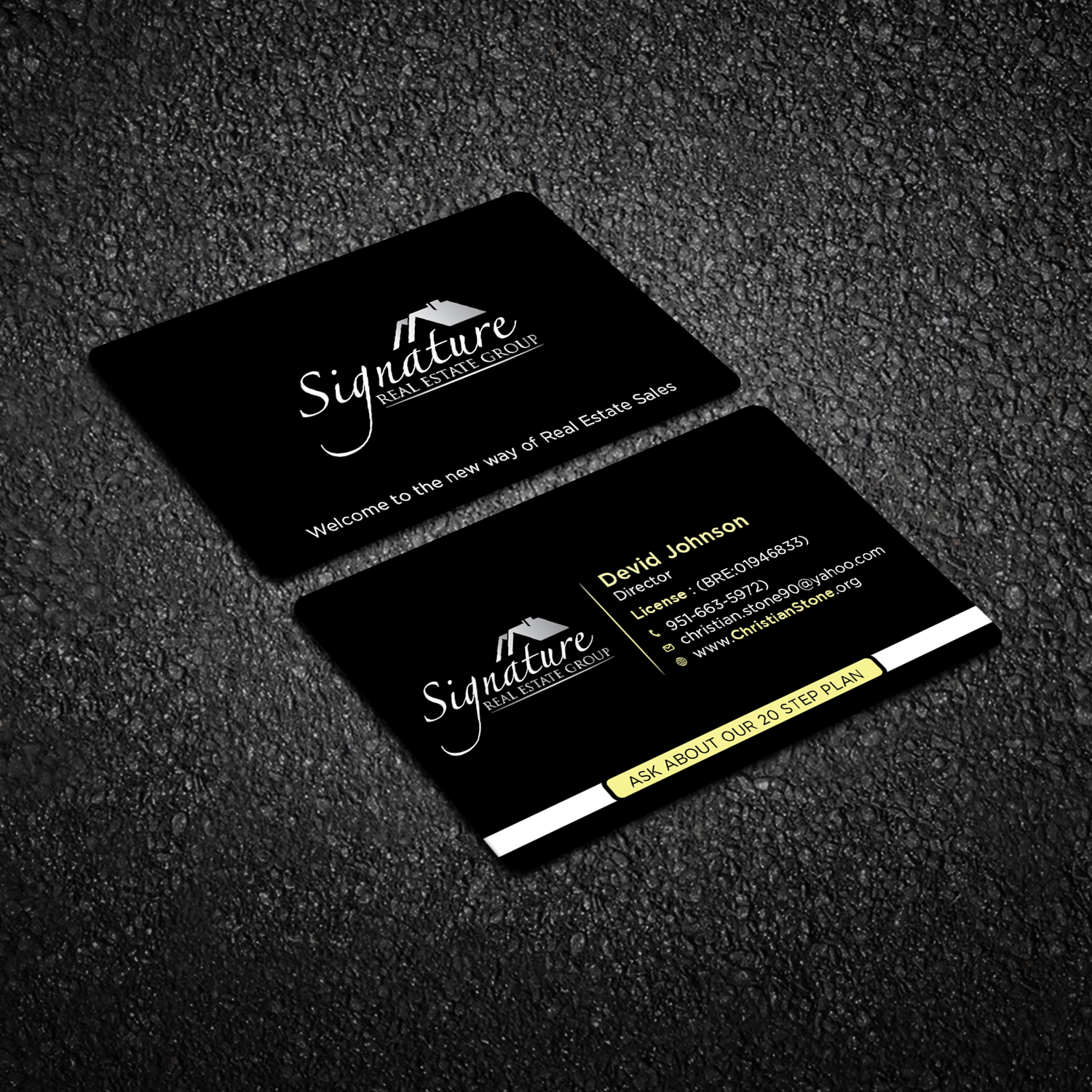 Business Card Design by Respodesign for this project | Design #13187012