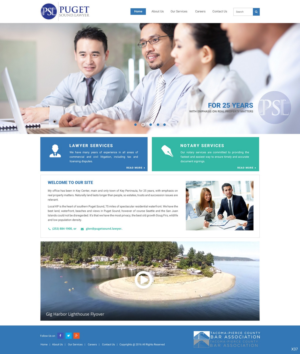 Web Design by pb for Glen P. Pszczola, Attorney at Law | Design: #9362940
