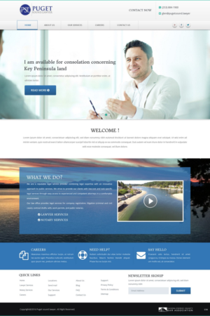 Web Design by pb for Glen P. Pszczola, Attorney at Law | Design: #9362945