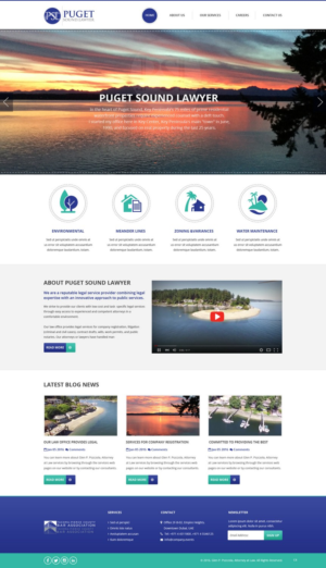 Web Design by pb for Glen P. Pszczola, Attorney at Law | Design: #9362946