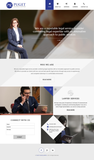 Web Design by rightway for Glen P. Pszczola, Attorney at Law | Design: #9365635