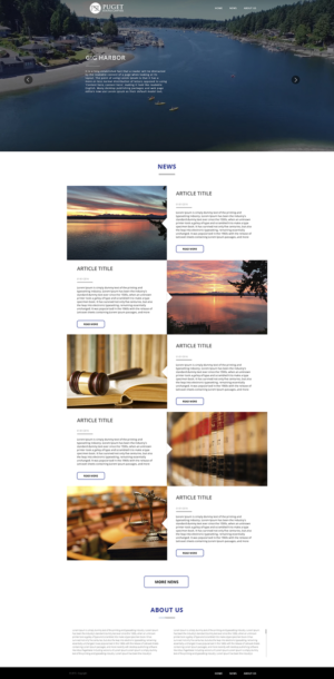 Web Design par dii pour Glen P. Pszczola, Attorney at Law | Design : #9386471