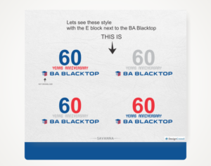 Logo Design by Savana for ba blacktop | Design: #9408566