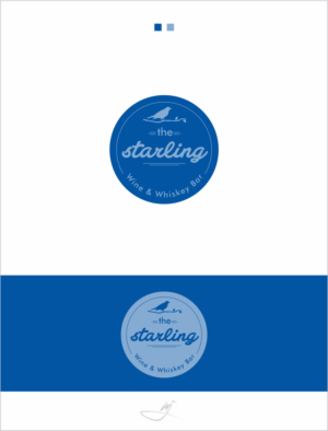 Logo Design by Mimi &amp; Max for The Starling - Wine & Whiskey Bar | Design: #9370938