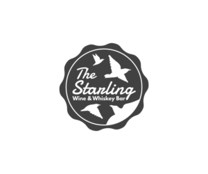 Logo Design by design.bb for The Starling - Wine & Whiskey Bar | Design: #9436769