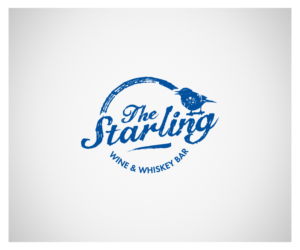 Logo Design by Bittersweet for The Starling - Wine & Whiskey Bar | Design: #9350466