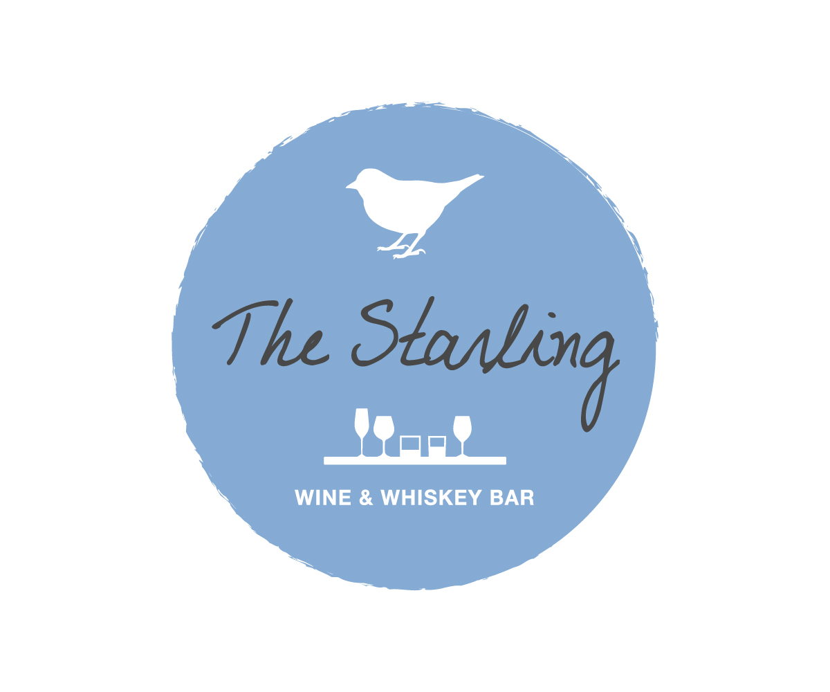 Logo Design by myh0528 for The Starling - Wine & Whiskey Bar | Design #9356925
