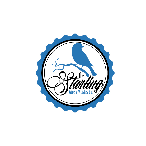 Logo Design by atriumdesignstudio for The Starling - Wine & Whiskey Bar | Design #9408518