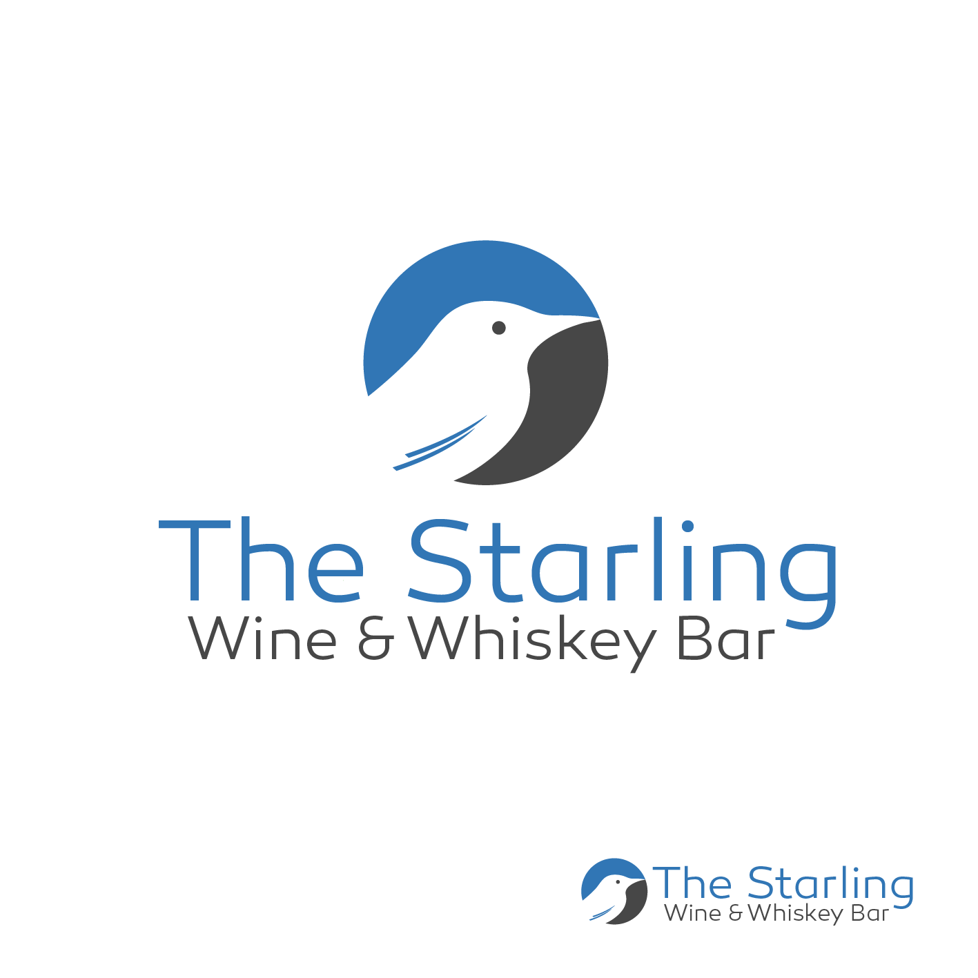 Design de Logo par Linea pour The Starling - Wine & Whiskey Bar | Design #9430577
