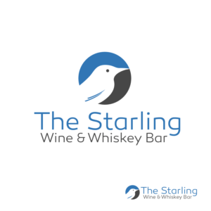Logo Design by Linea for The Starling - Wine & Whiskey Bar | Design: #9430577
