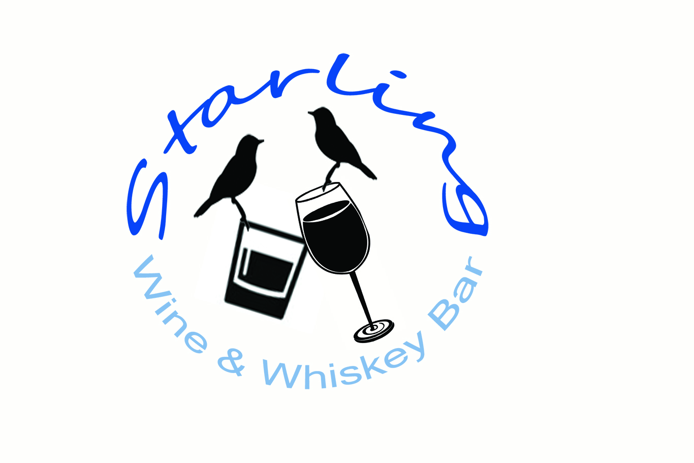 Logo Design by klimek.sabine for The Starling - Wine & Whiskey Bar | Design #9356074