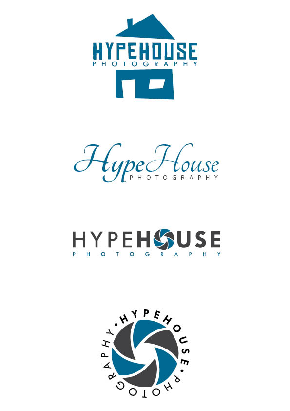 Logo Design by Peakon Creative for HypeHouse Photography | Design #2054484