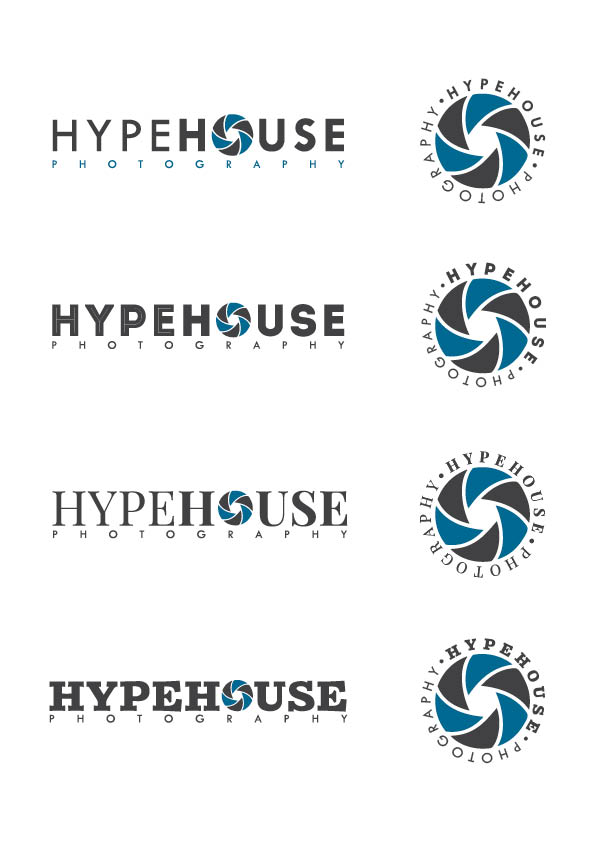 Logo Design by Peakon Creative for HypeHouse Photography | Design #2064051